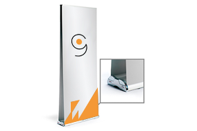Roll-Up Comfort Duo, System inkl. Druck